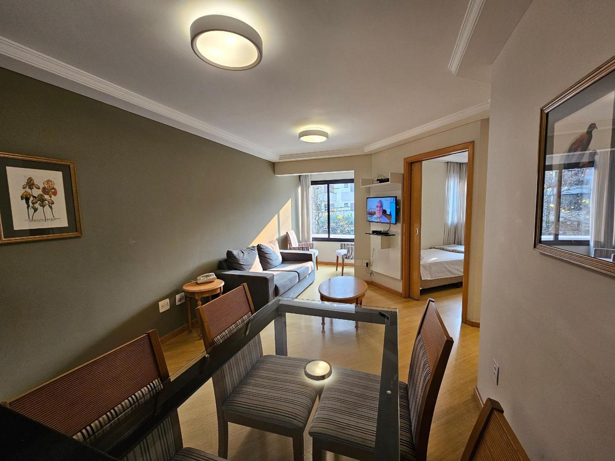 Flat Apart-Hotel Com Dois Quartos E Dois Banheiros São Paulo Luaran gambar
