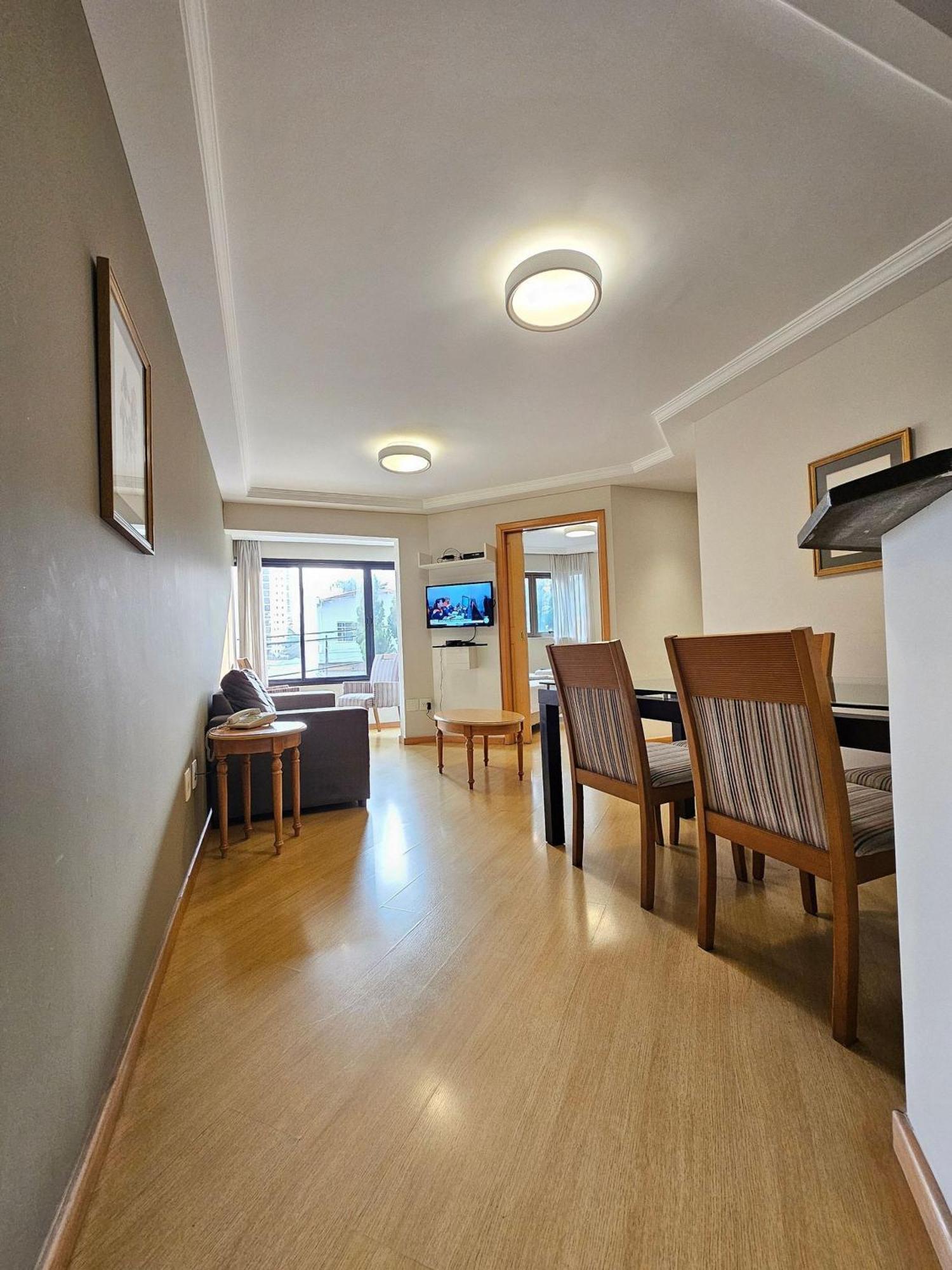 Flat Apart-Hotel Com Dois Quartos E Dois Banheiros São Paulo Luaran gambar
