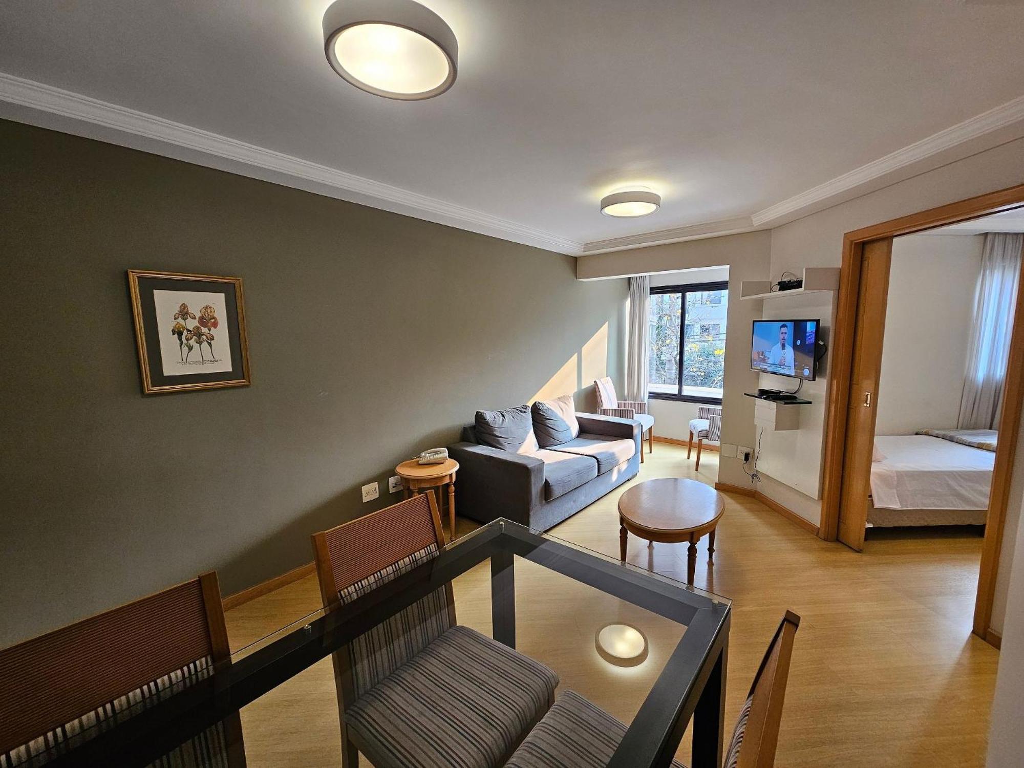 Flat Apart-Hotel Com Dois Quartos E Dois Banheiros São Paulo Luaran gambar