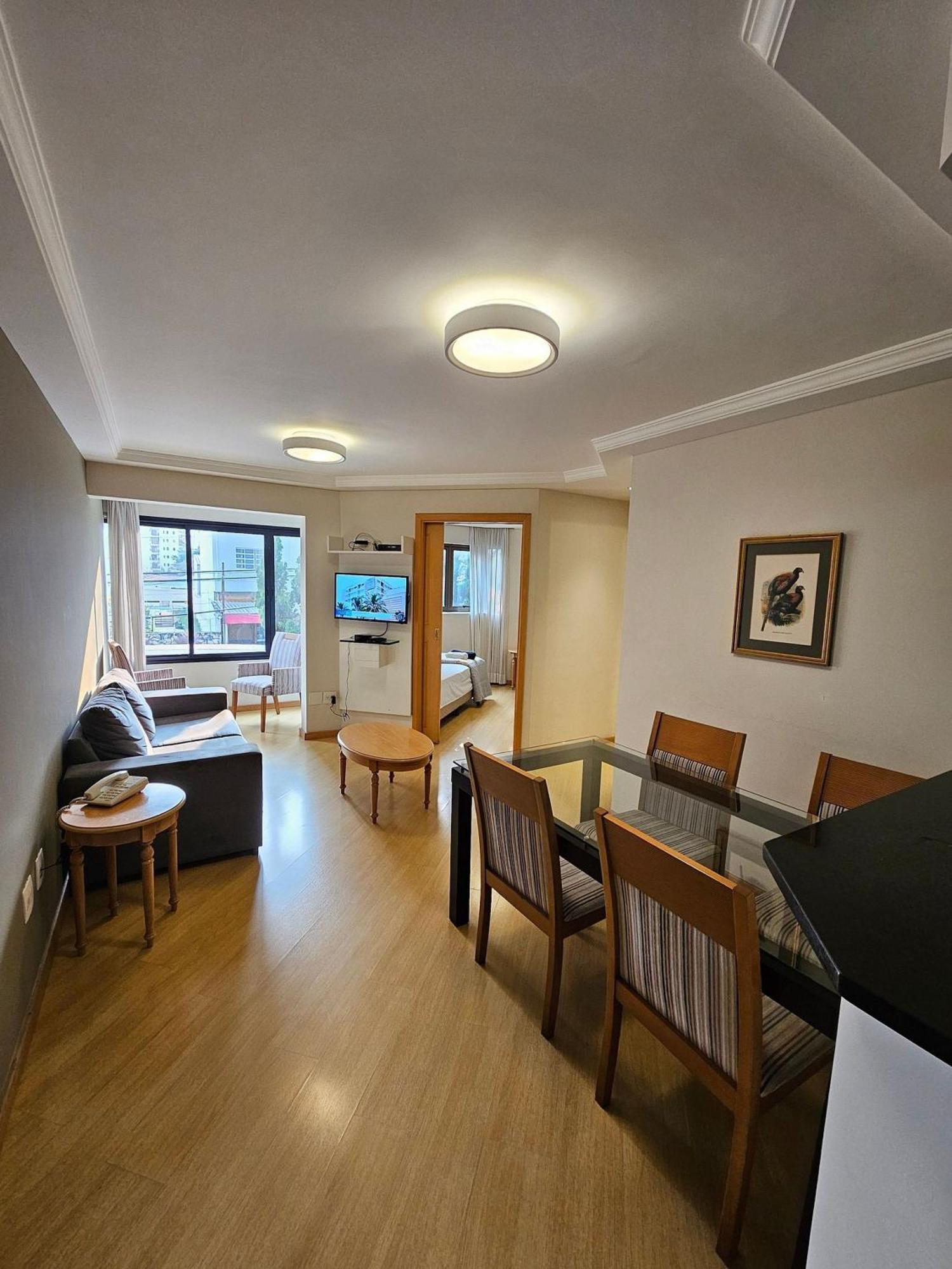 Flat Apart-Hotel Com Dois Quartos E Dois Banheiros São Paulo Luaran gambar
